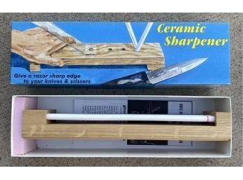 Ceramic Knife Sharpener, New In Box