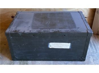 Military Trunk With Duffle Bag