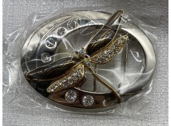 Brand New Dragonfly Belt Buckle Still In Packaging