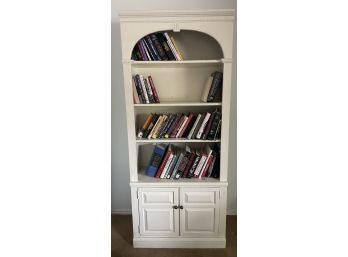 Lovely Wooden Bookshelf With 4 Shelfs And A Variety Of Books