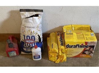 Fire Kit: Duraflame Logs, Lighter Fluid And More