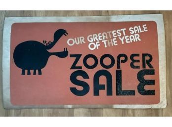 Hippo And Zooper Sale Poster