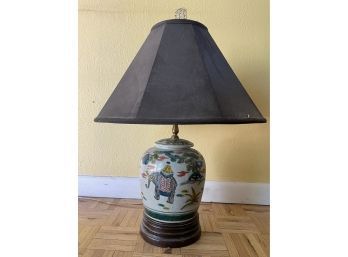Amazing Chinese Inspired Porcelain Lamp