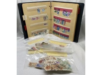 Large Collection Of Stamps: Catalog Including Monaco, Mexico, And More. Also Includes New Zealand