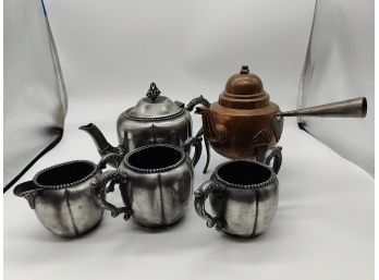 Metal Tea Set