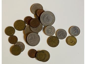 COINS: Collection Of Deutschland Bank Coins, Various Values