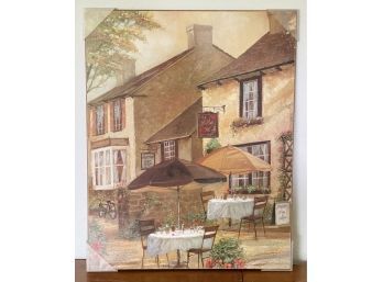 Ruane Manning: The Mobley Inn - Wooden Canvas Art Print