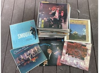 LARGE Assortment Of Vinyls! Freddy Martin, Paul Weston, Ted Strater, And Many More!!