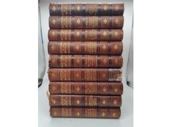 1913 Ridpath's History Of The World Book Series, Volumes 1-9