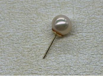 One Beautiful Pearl Pierced Earring