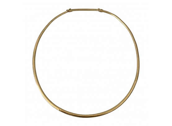 Italy 14K Gold Necklace, Weighed At 0.9 Oz