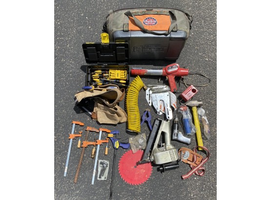 Miscellaneous Tool Lot, All In One Easy Carrying Case