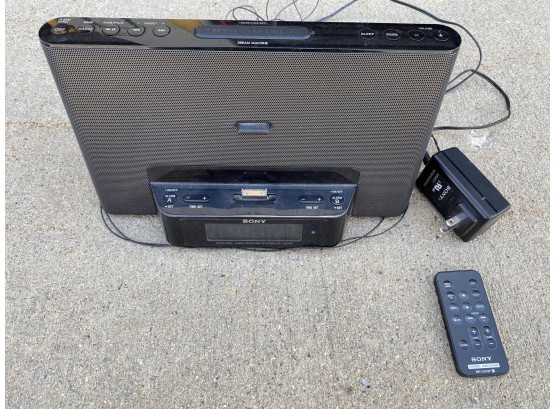 Sony Personal Audio Docking System With Remote