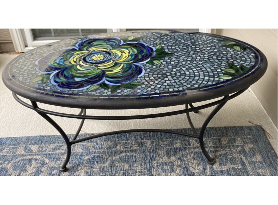 Mosaic Outdoor Coffee Table By Neille Olson Home & Garden