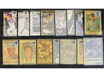 (15) Collectible MLB Baseball Cards. Includes Mo Vaughn And More
