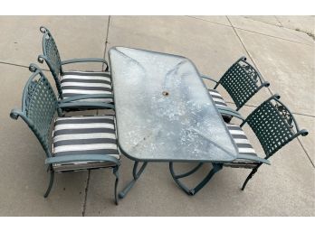 Outdoor Table With (4) Chairs