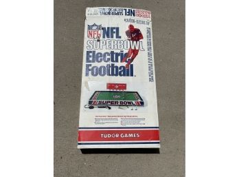 NFL Superbowl Electric Football Game. In Original Box
