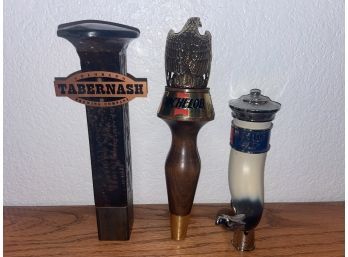 Set Of 3 Beer Spouts- Tabernash, Michelob, Michelob Light