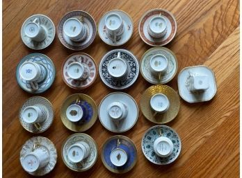 Variety Of Antique Tea Cups From Around The World