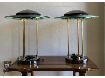 (2) Unique Table Lamps
