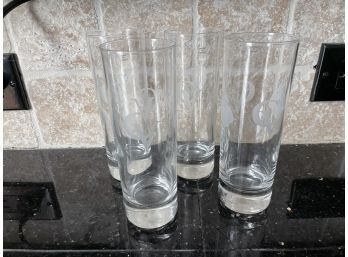 CV Cocktail Glasses- Set Of 4. Made In France