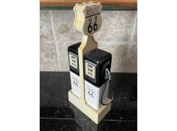 Unique Route 66 Salt And Pepper Shakers