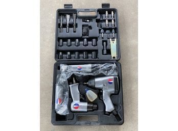 DeVILBISS Impact Wrench Set With Attachments