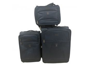 Set Of 3 TravelPro Suitcases! Travel Bag, Carryon, And Full Sized Suitcase