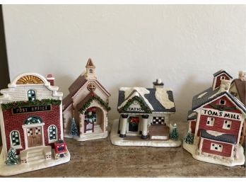 Christmas Valley Original Collectors Series, 12 Individual Pieces