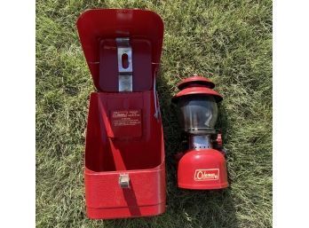 Model 200A Coleman Lantern With Hard Case