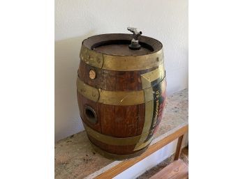 Stag Beer Collectible Keg Barrel, 14  X 20