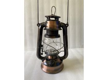 Bronze Colored Kerosene Lamp