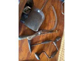 Various 1940s Hand Tools