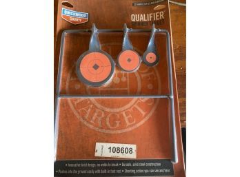 Vintage Birchwood Casey Qualifier Triple Action Spinner And Vintage Target Spots