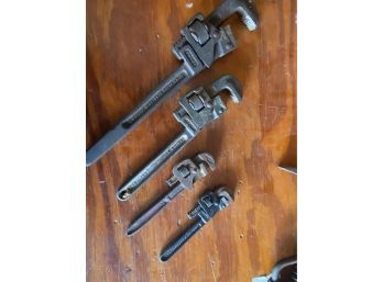 Four Vintage Wrenches - Heavy Metal