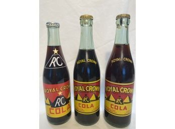 Very Rare 12oz RC Cola Bottles - Unopened