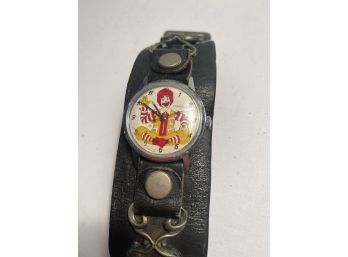 Vintage Ronald McDonald Caravelle Wrist Watch
