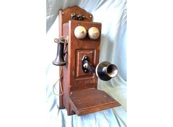 Antique Crank Wall Phone