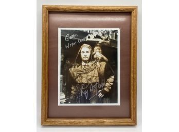 Beauty And Beast Roy Dotrice 8 X 10 Autograph, Framed