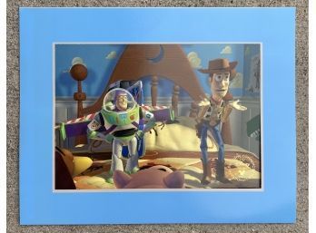Disney Toy Story Lithograph, 14 X 11 Inches, Exclusive 1996 Commemorative Lithograph