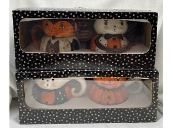 Two Unopened Boxes Of Johanna Parker Design Pumpkin Peep Mugs (4 Total)