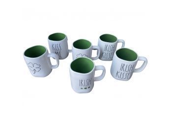 Rae Dunn Irish Designed Mugs (6)