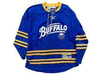 NHL Buffalo Sabres Official Jersey By Reebok, Size XL