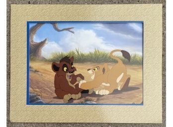 Disney The Lion King 2 Lithograph, 14 X 11 Inches, Exclusive Commemorative Lithograph