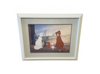 Aristocrats Framed Art, Exclusive Commemorative Lithograph 1996, The Disney Store