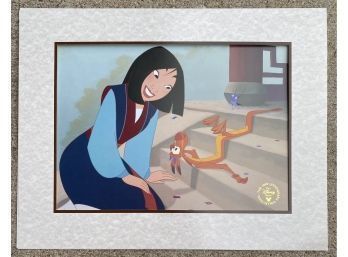 Disney Mulan Lithograph, 14 X 11 Inches, The 1999 Lithograph Collection