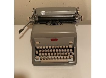 Well Kept Royal Typewriter With Floral Softcover