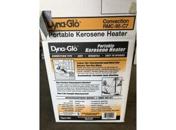 Dyna-Glo Portable Kerosene Heater (Not Tested)