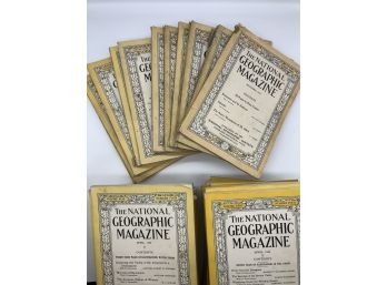 Antique National Geographic Collection (Circa 1916 - 1942)