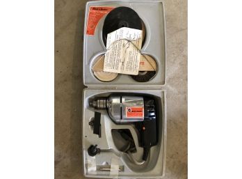 Black And Decker U-122K 3/8' Drill Kit (Not Tested)